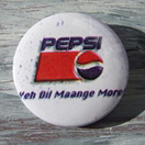 ペプシ缶バッジ  3.1cm丸　Pepsi-C